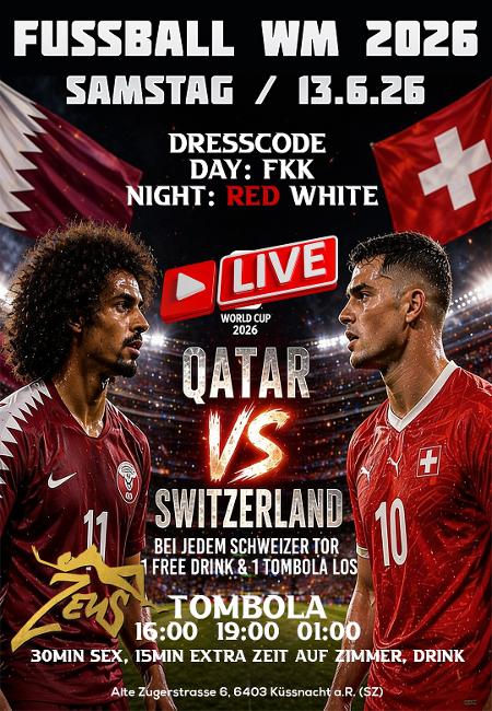 WM 2026 Qatar vs Schweiz