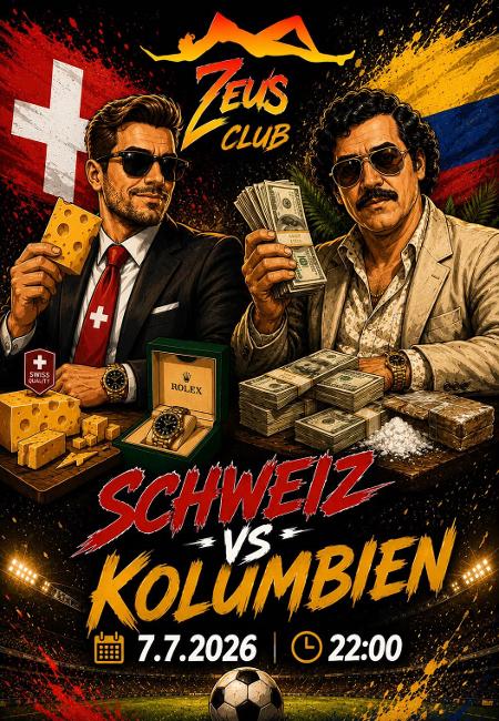 SCHWEIZ vs KOLUMBIEN